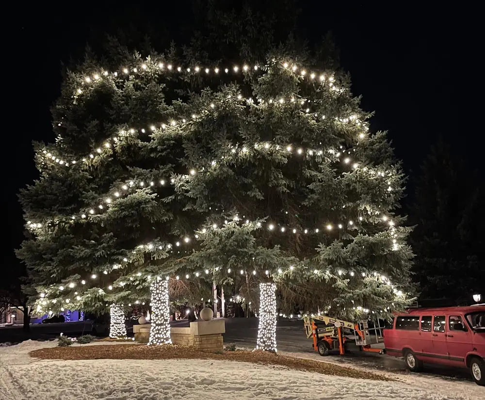 Christmas light installation Denver CO