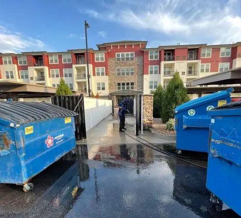 apartment complex pressure washing Denver CO