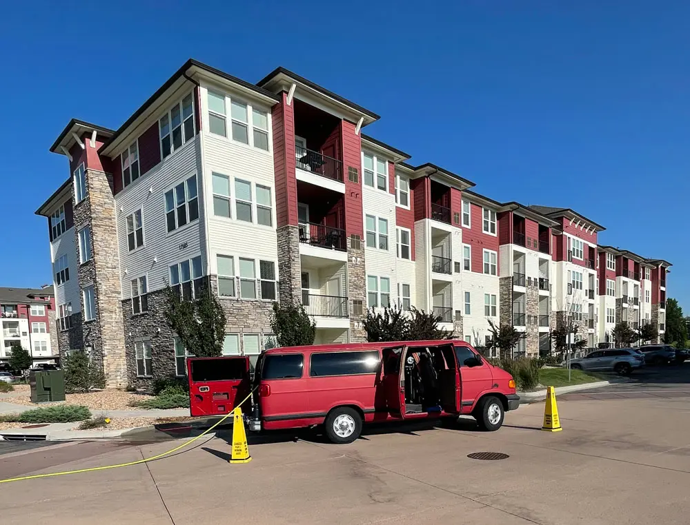 apartment complex pressure washing Denver CO