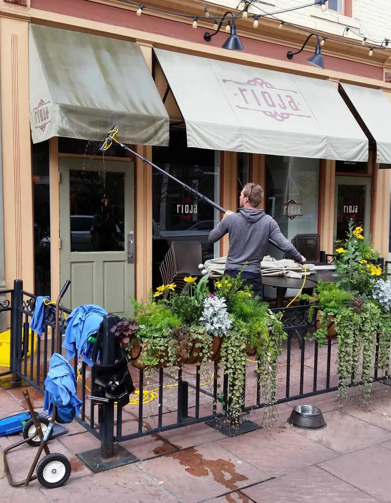 awning cleaning Denver CO