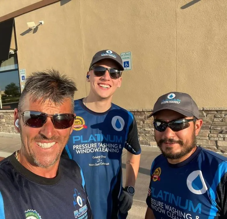 Platinum Pressure Washing team