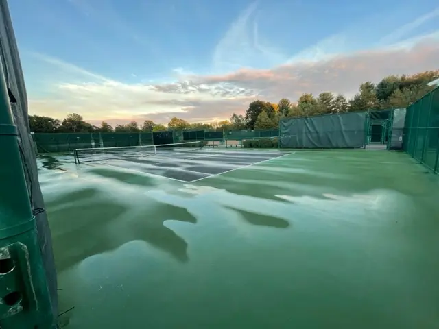 tennis court cleaning fairfield