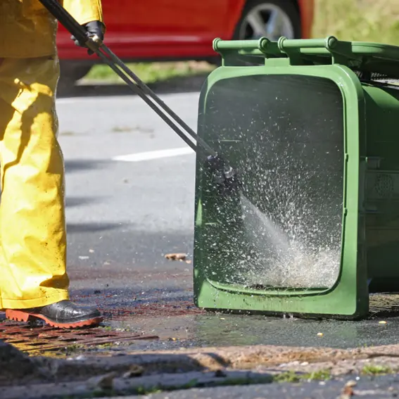 Trash Bin Cleaning in Fairfield County, CT