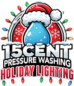 15cent Pressure Washing Holiday Lighting logo