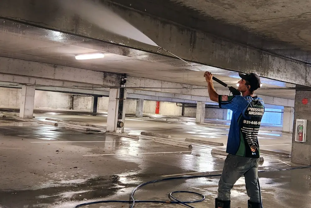 Parking Lot and Garage Cleaning Columbia TN