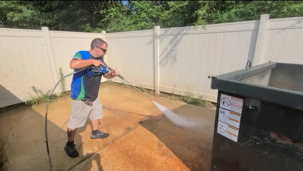 Dumpster Pad Cleaning Columbia TN