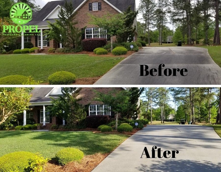 Driveway Cleaning Robins GA