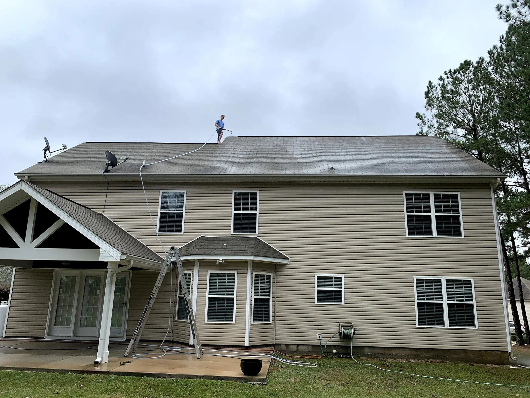 Roof Cleaning Warner Robins GA