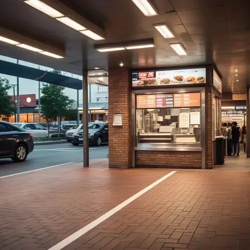 Pavers and Brick Drive-Thru Areas