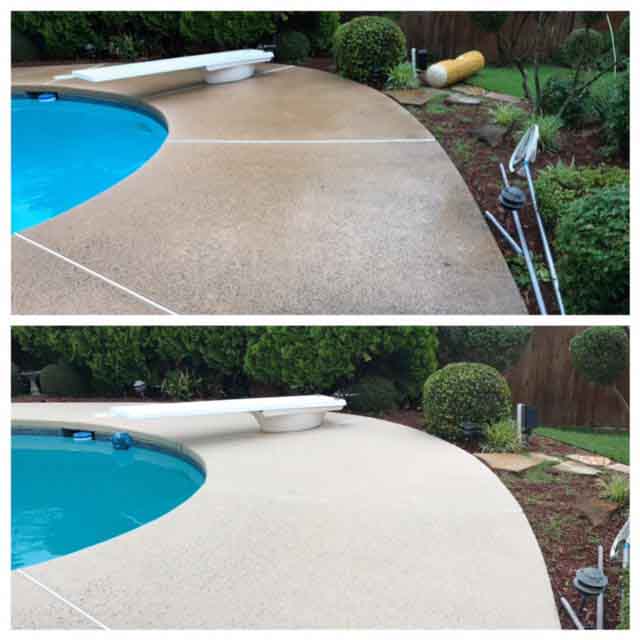 Pool Deck Cleaning Greensboro NC