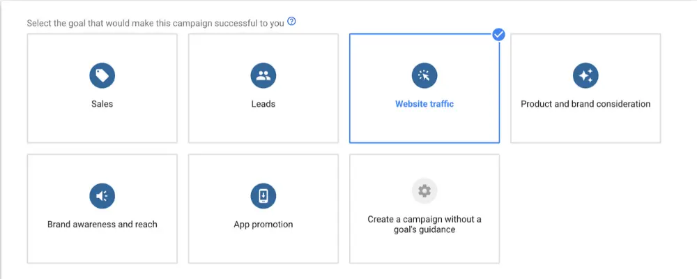 PPC Campaign Goal