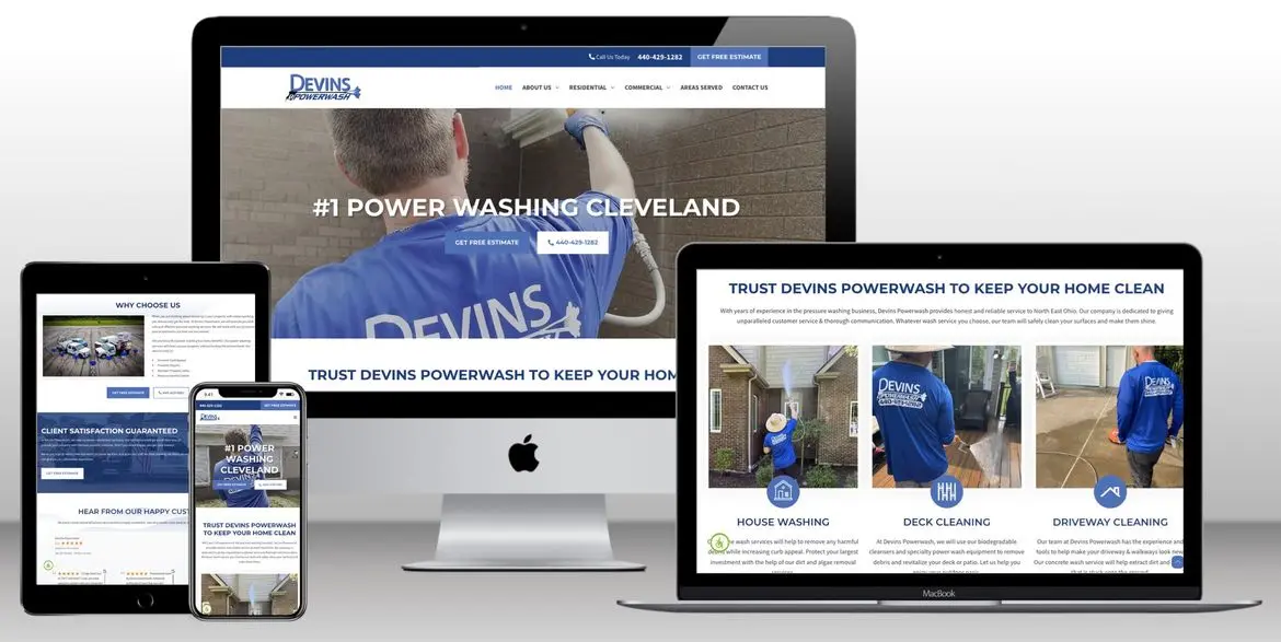 Devin's Powerwash Website