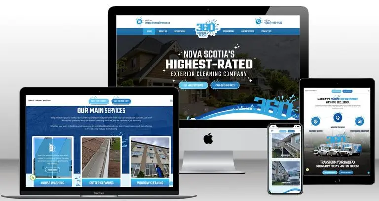 360 Mobile Wash Website