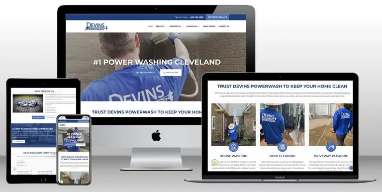 Devin's Powerwash Website