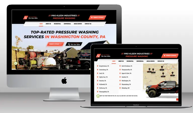 Prokleen Industries Website