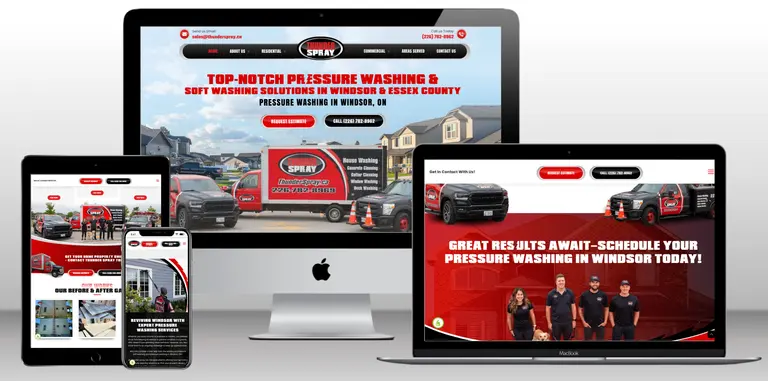 Thunder Spray Website