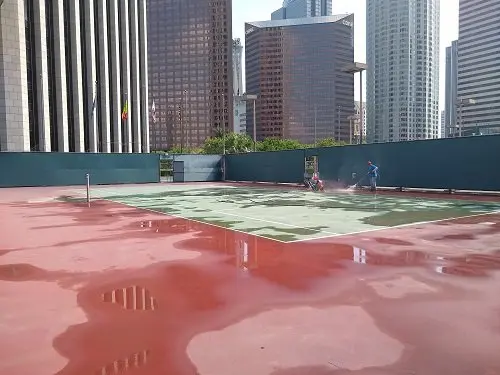 Tennis Court Cleaning Los Angeles