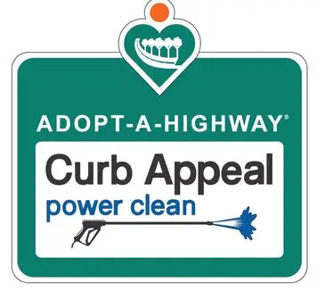 Adopt a Highway Curb Appel Power Clean