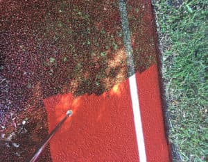 .Track & Field Course Cleaning