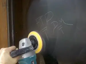 scratch removal on glass
