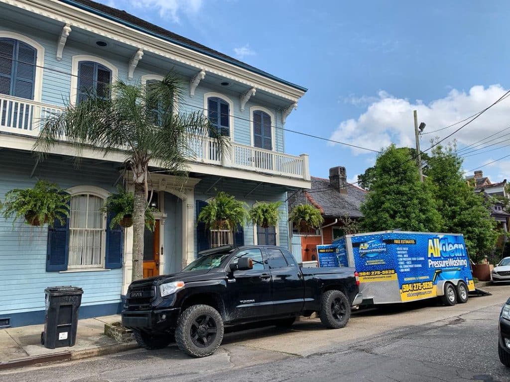 residential pressure washing metairie la