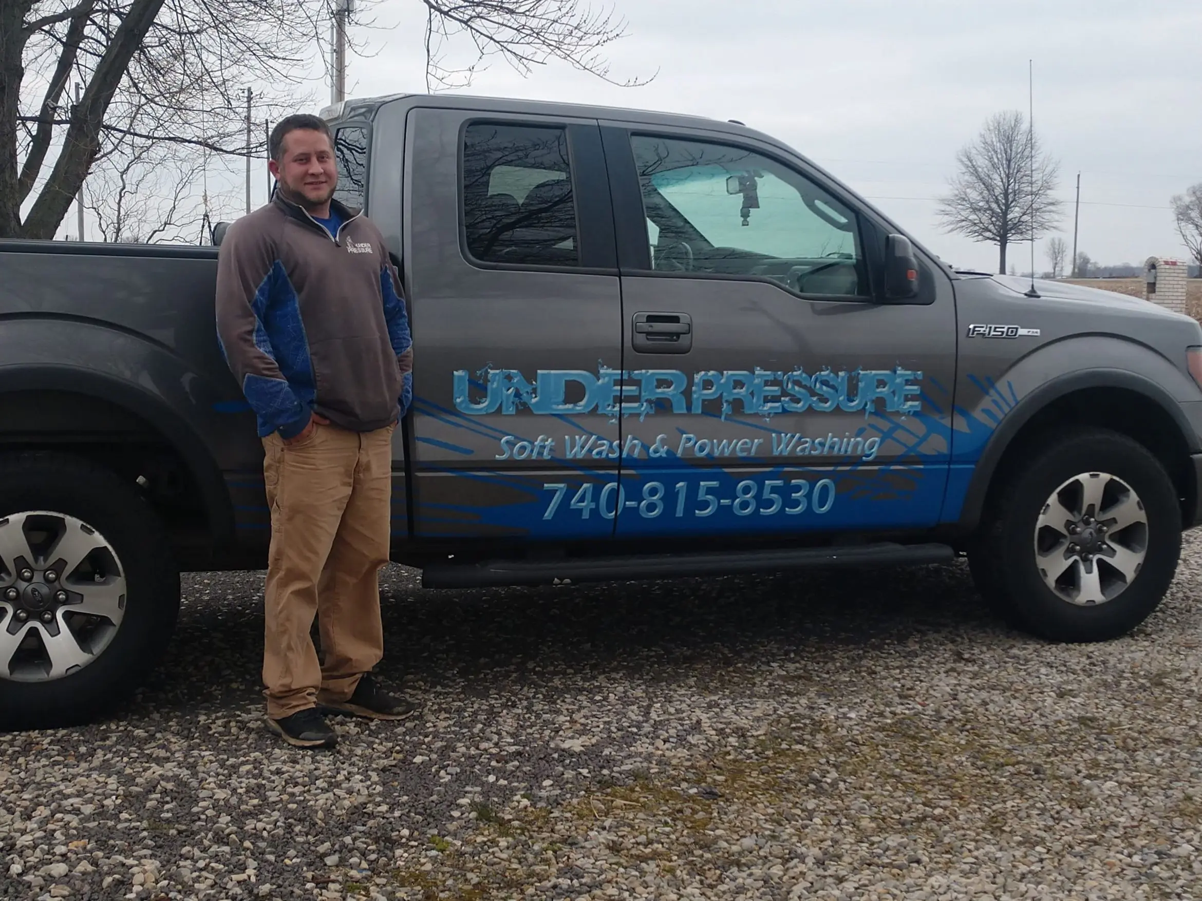 Owner of Under Pressure Soft Wash and Power Washing