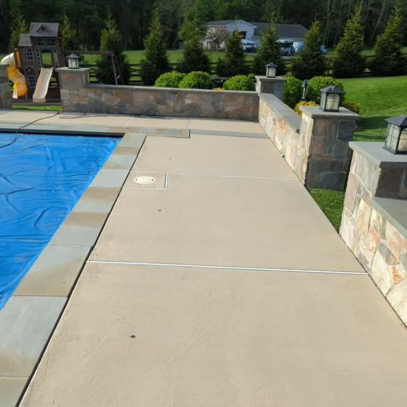 Pool Deck Cleaning