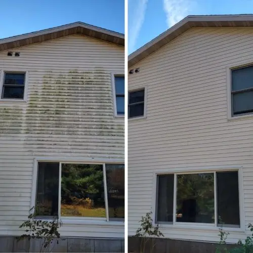 House Washing project in Madison WI