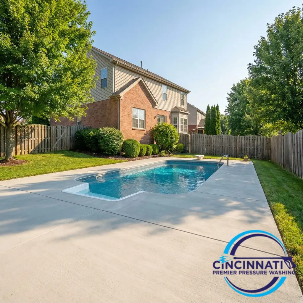 Pool Deck Cleaning in Cincinnati