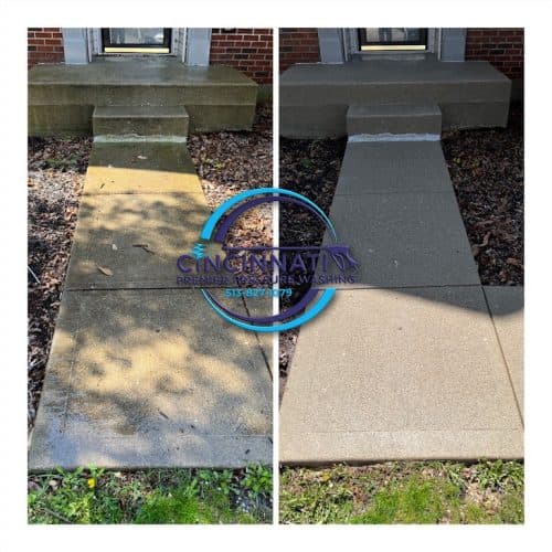 Concrete Cleaning work in Mason OH