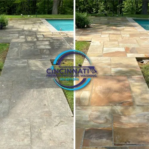 Pool Deck Cleaning in Mason OH
