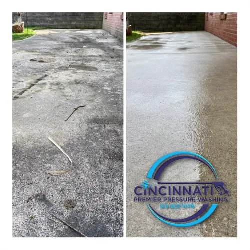Driveway Cleaning results in Mason OH