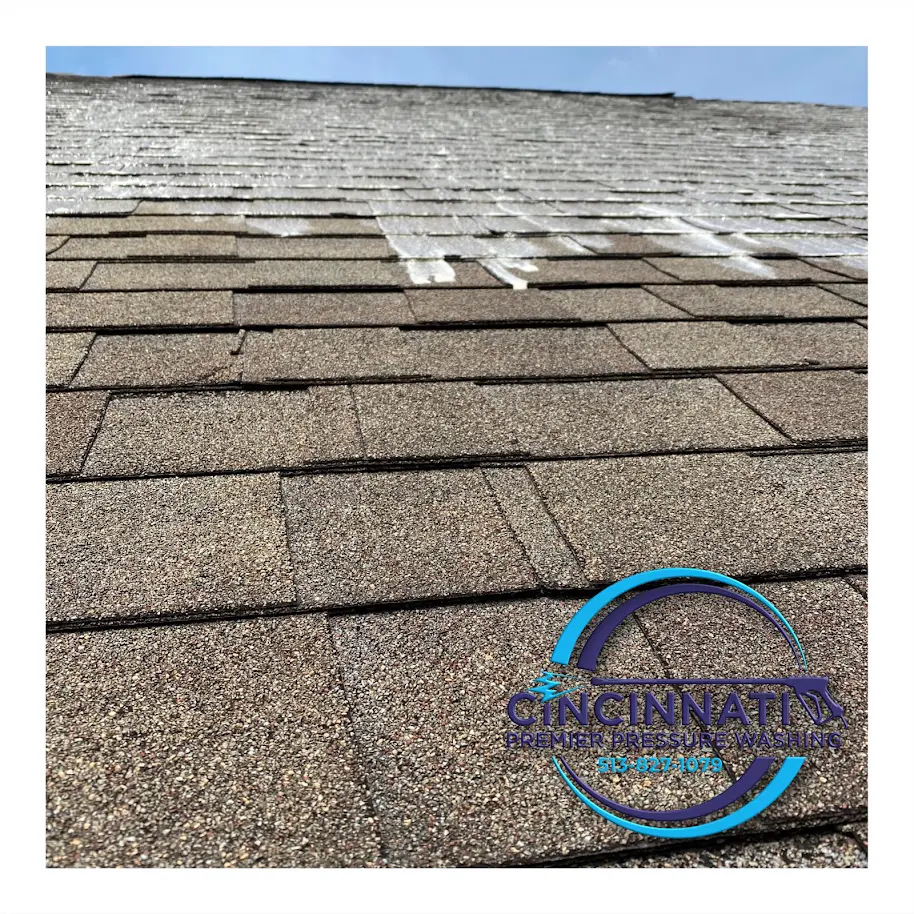 Roof Cleaning results in Mason OH