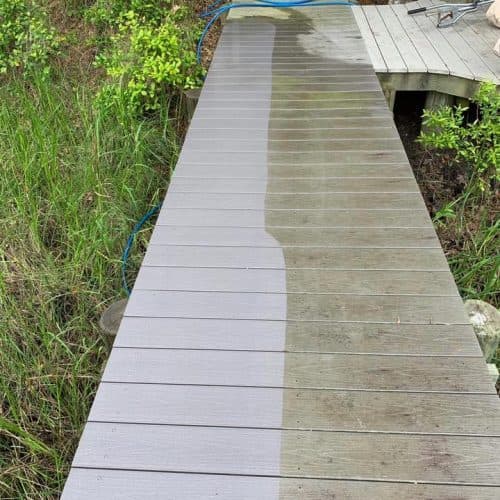 Deck Cleaning Jamestown VA