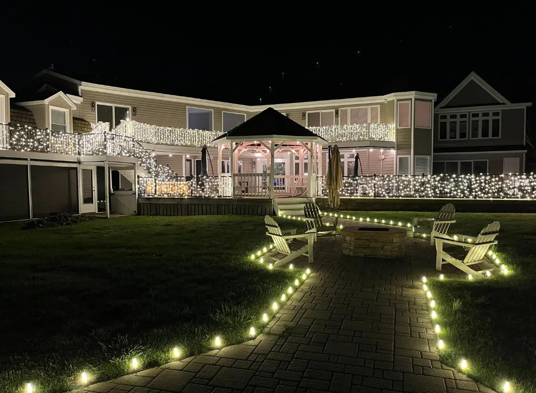 Christmas Light Installation in York County, VA