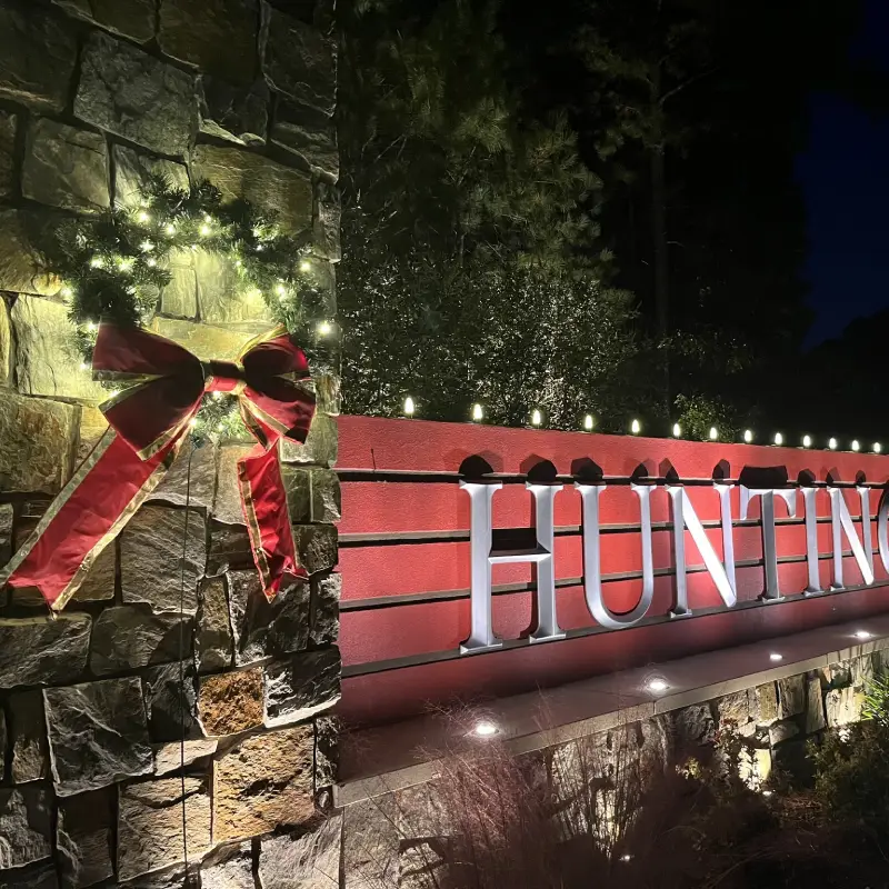 Christmas Light Installation in York County, VA