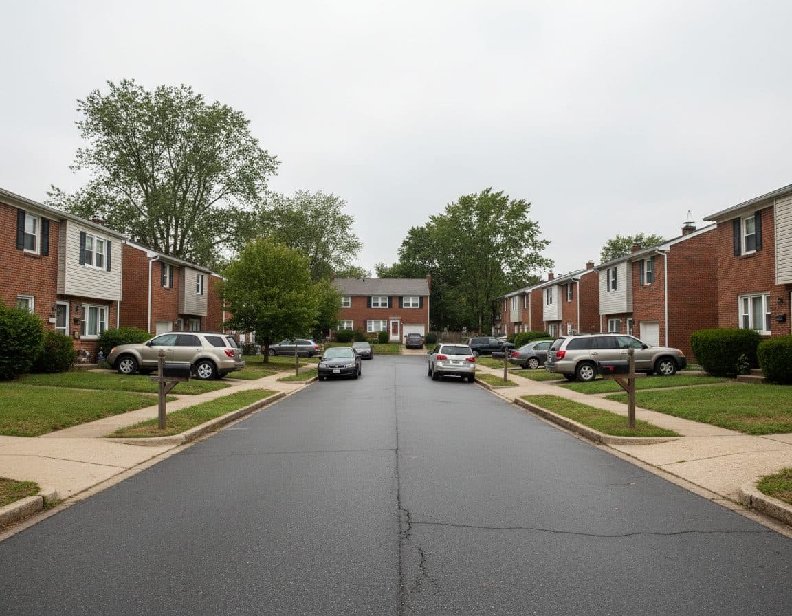 Single-family detached homes in a Baltimore-area HOA community