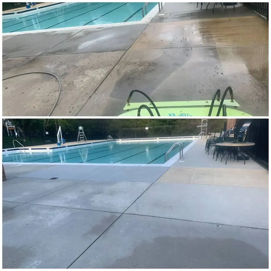 Pool Deck Cleaning Baltimore MD
