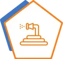 High-Pressure Washing Icon