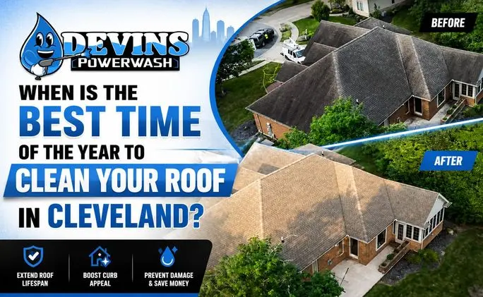 What’s the Best Time of Year to Clean Your Roof in Cleveland?