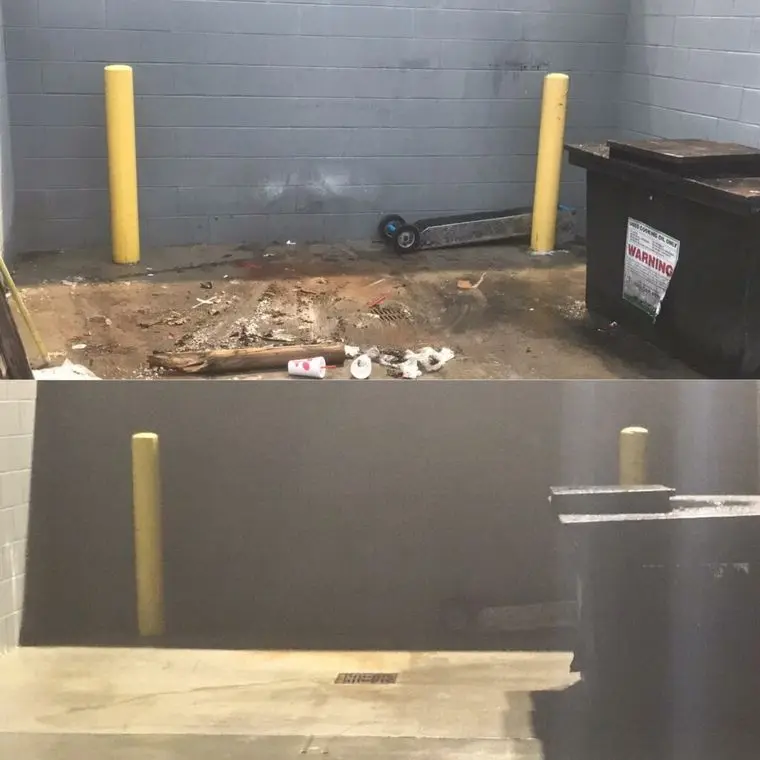 Dumpster Pad Cleaning Valdosta, GA
