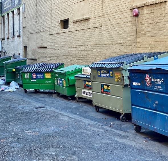 Dumpster Pad Cleaning Slidell