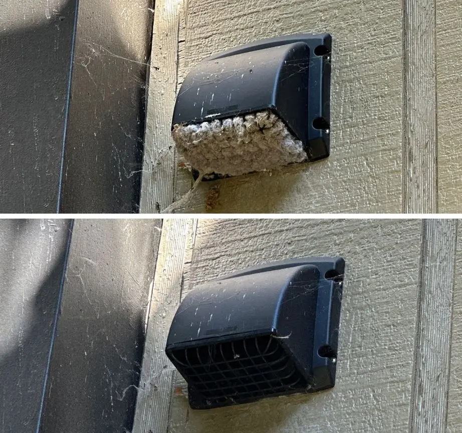Residential Dryer Vent Cleaning