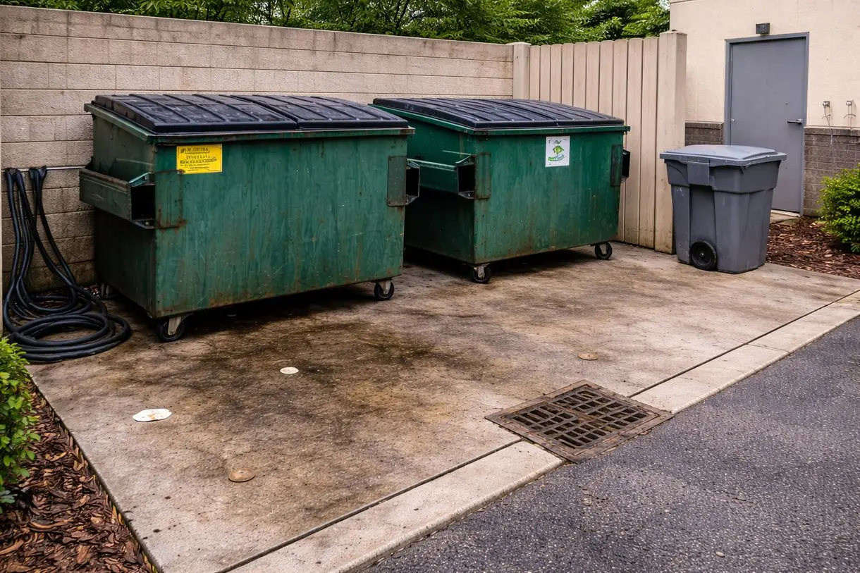 Dumpster Pad Cleaning Leesburg FL
