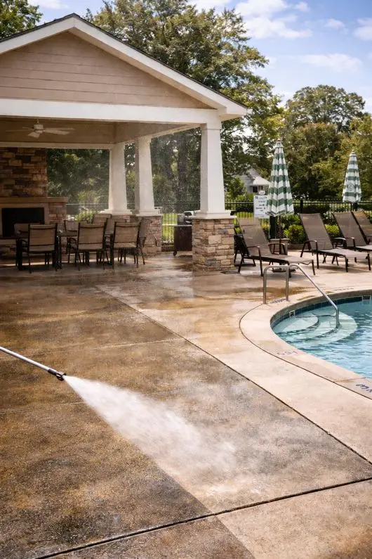 pool deck