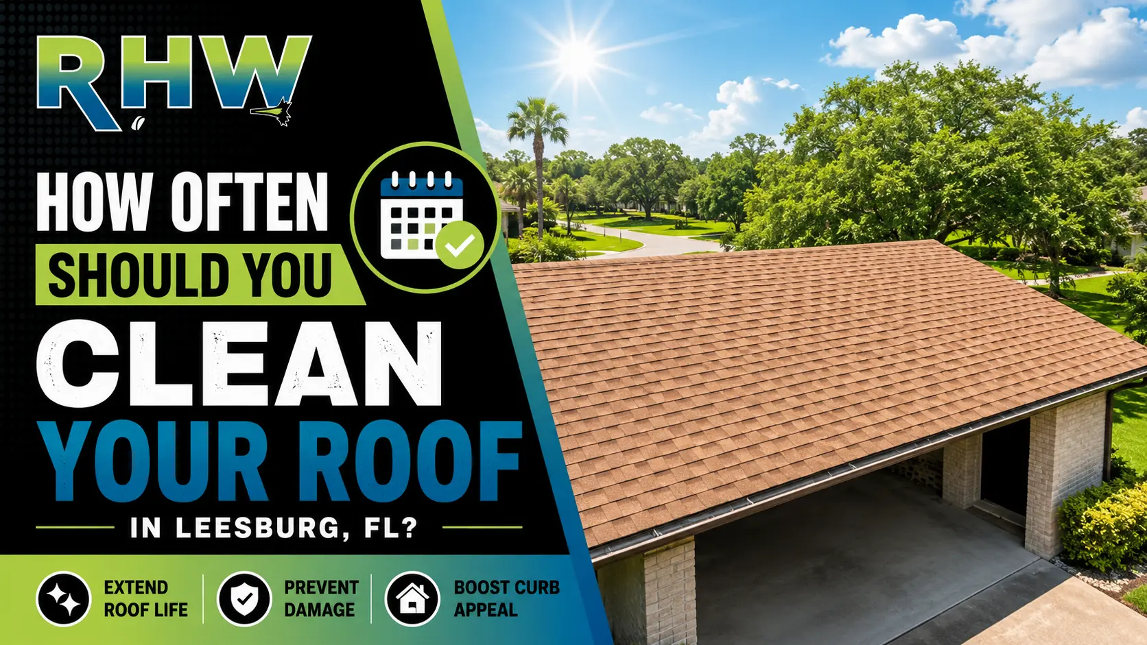 Price Guide on How Often Should You Clean Your Roof in Leesburg, FL