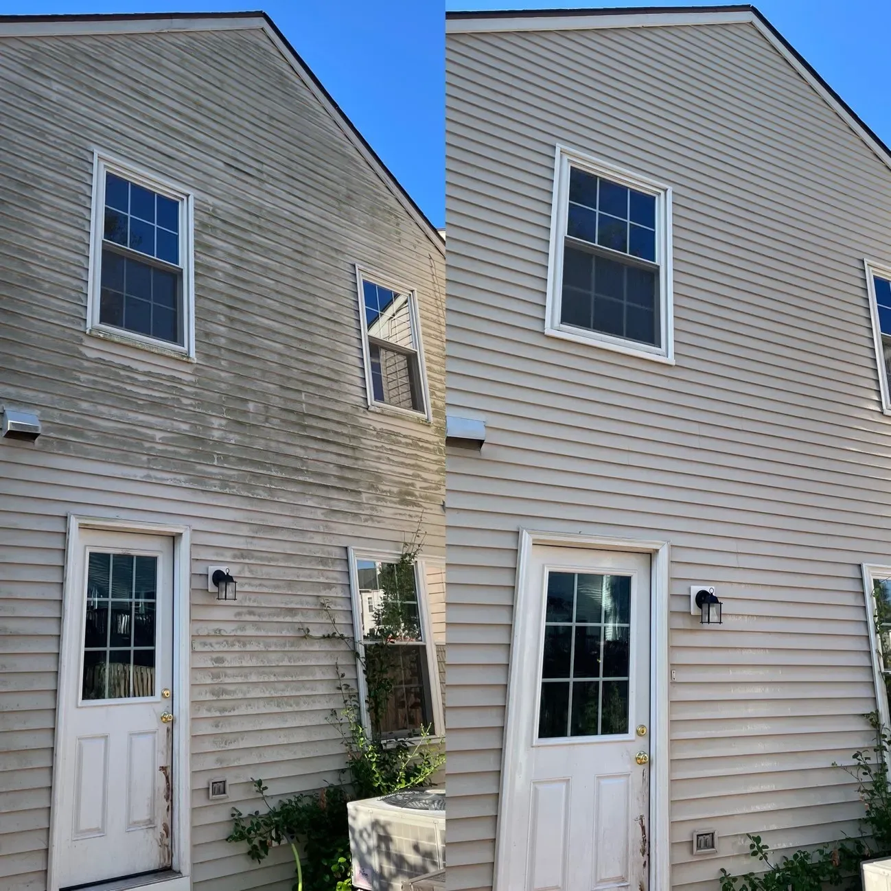 Power Washing project in Alexandria VA