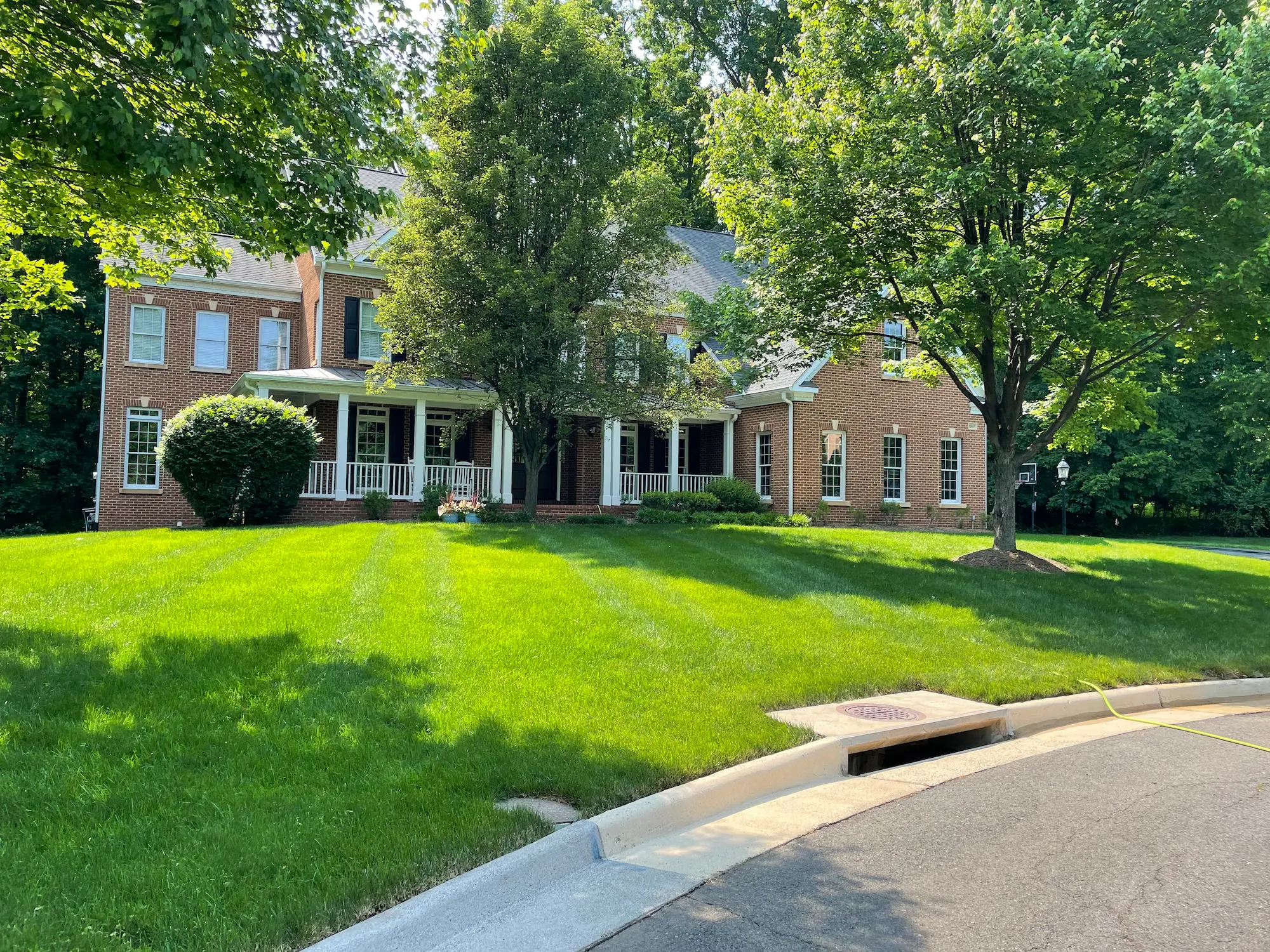 Power Washing project in Herndon VA