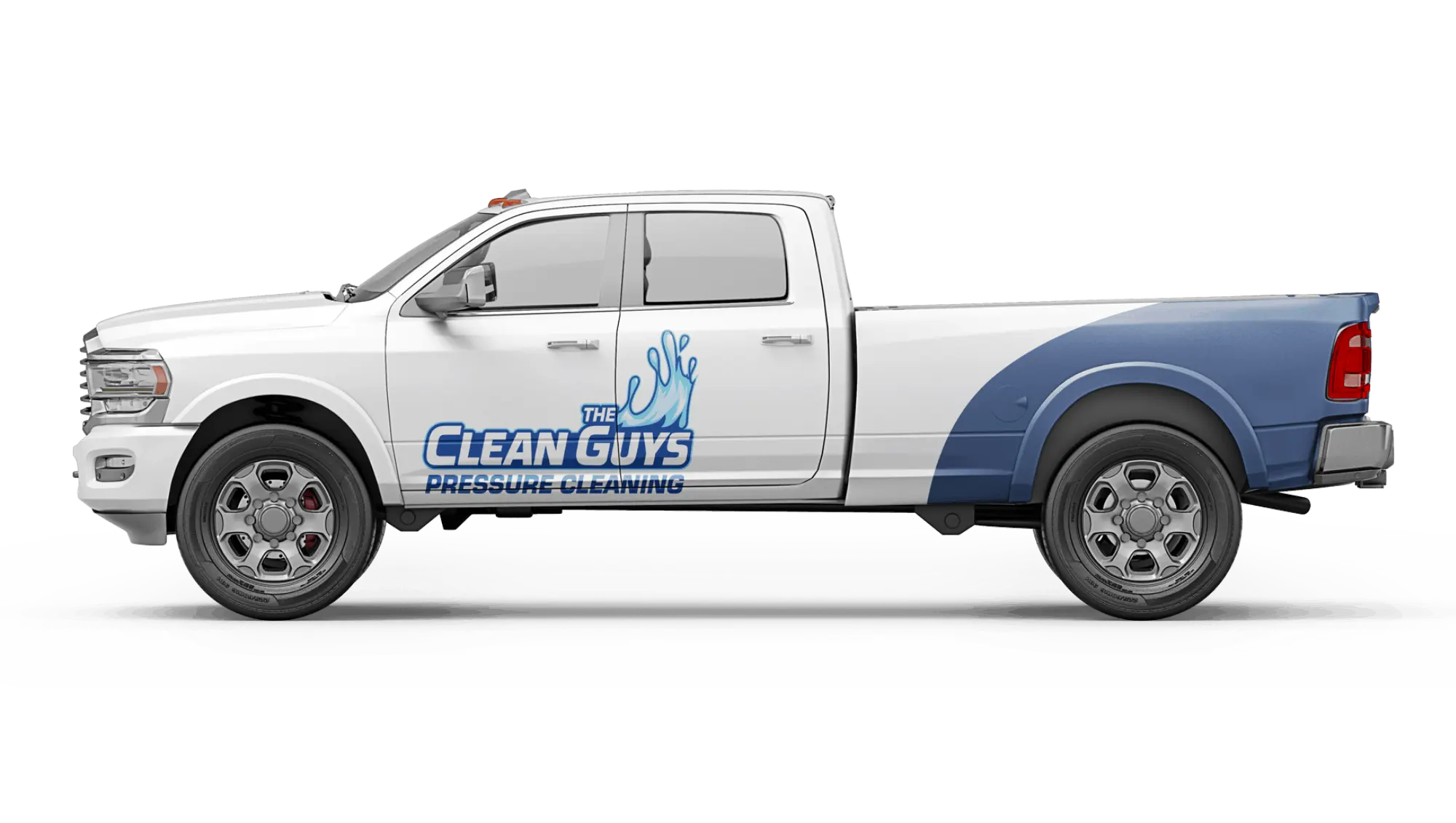 The Clean Guys Pressure Cleaning Truck