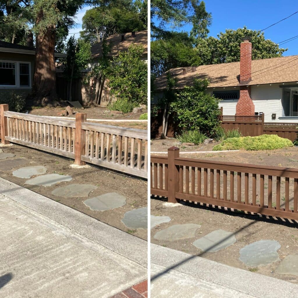 Deck and Fence Staining San Jose